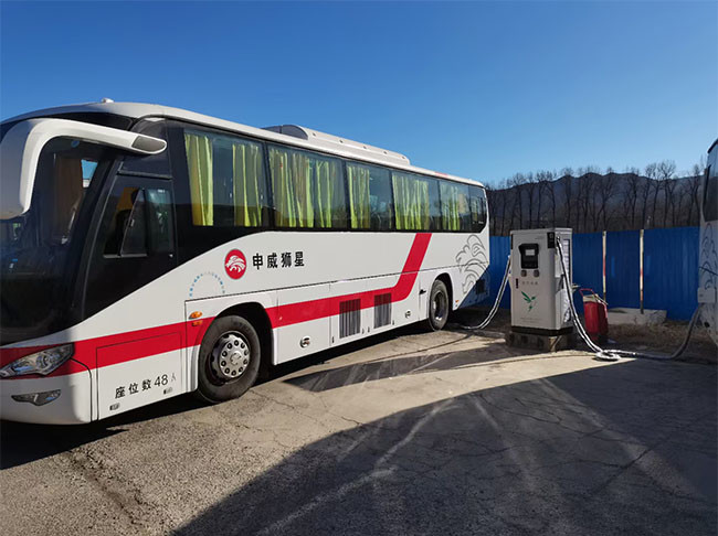 ultimo caso aziendale circa Stazione di carico di CC 120KW nella contea di Qian